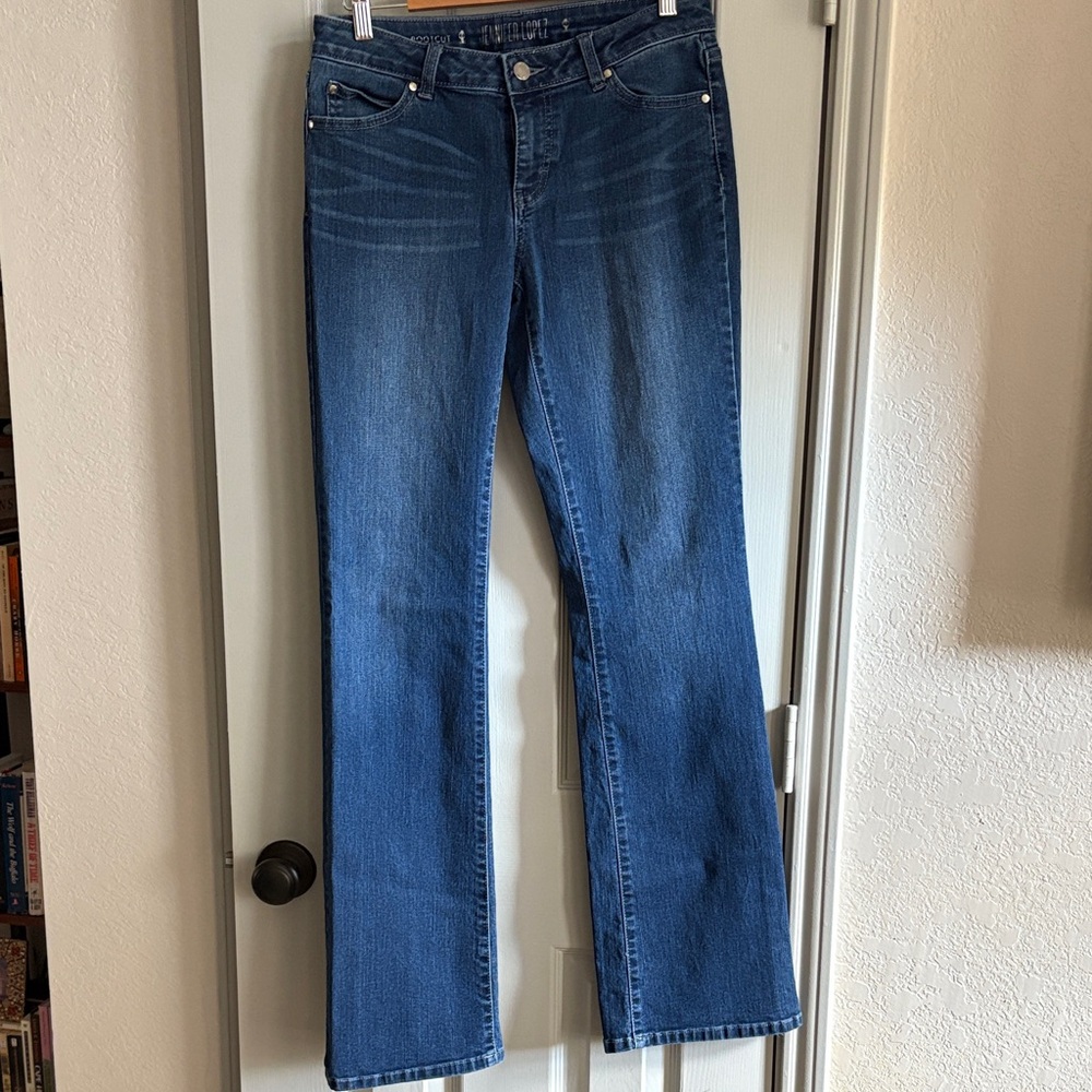 Jennifer Lopez Blue Boot Cut Jeans